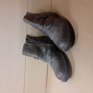 Women's Brown Leather Boots